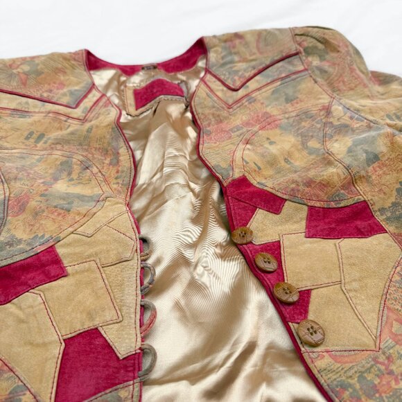 Rare Original Leather Sound Suede Jacket - Picture 2 of 8